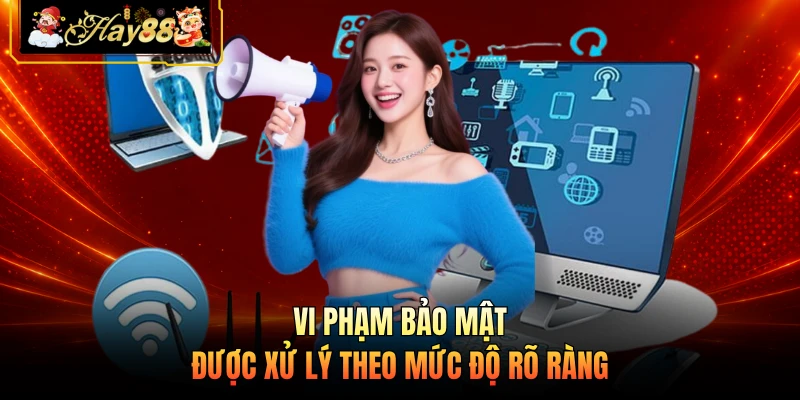 Nhà cái Hay88 Vi phạm bảo mật được xử lý theo mức độ rõ ràng